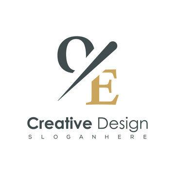 initial monogram logo with creative design.