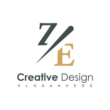initial monogram logo with creative design.