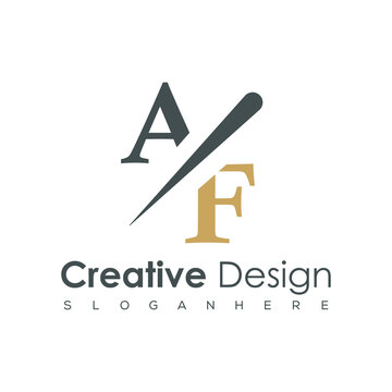 initial monogram logo with creative design.