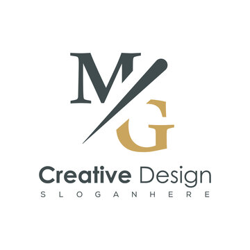 initial monogram logo with creative design.