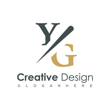 initial monogram logo with creative design.