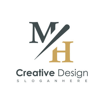 initial monogram logo with creative design.