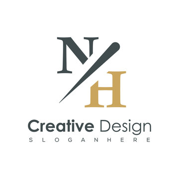 initial monogram logo with creative design.