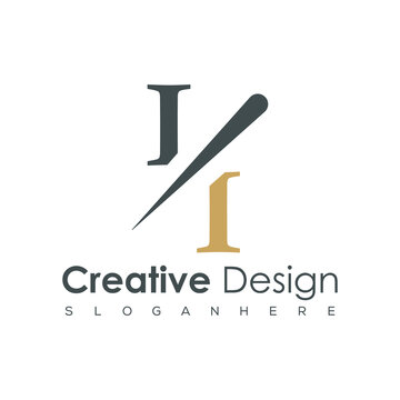 initial monogram logo with creative design.