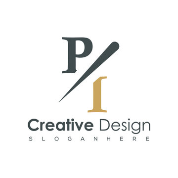initial monogram logo with creative design.