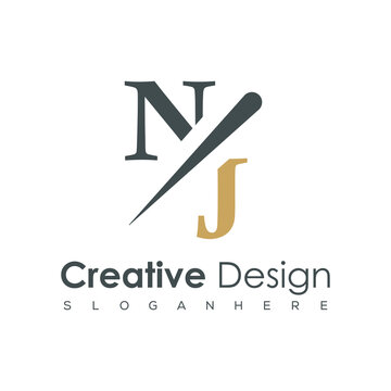 initial monogram logo with creative design.