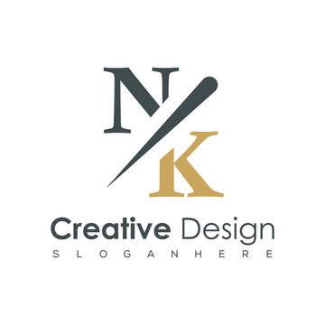 initial monogram logo with creative design.