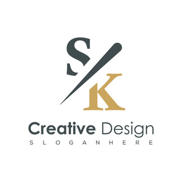 initial monogram logo with creative design.