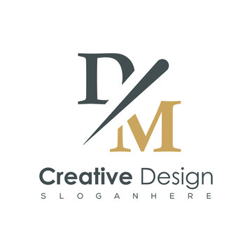 initial monogram logo with creative design.
