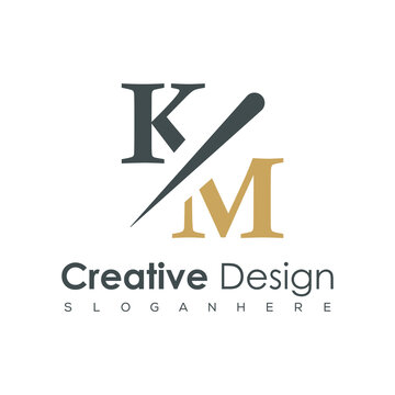 initial monogram logo with creative design.