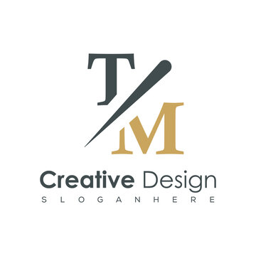 initial monogram logo with creative design.