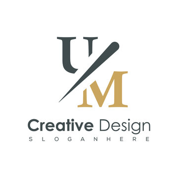 initial monogram logo with creative design.