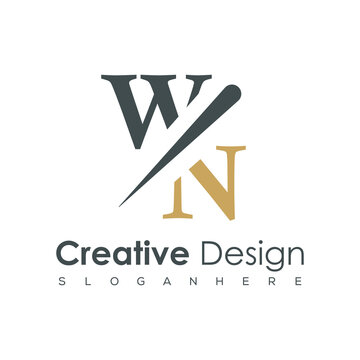 initial monogram logo with creative design.