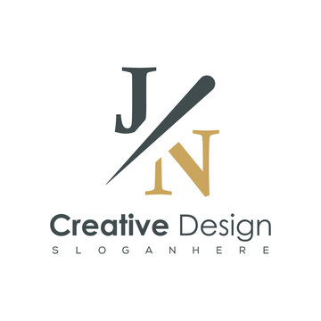 initial monogram logo with creative design.