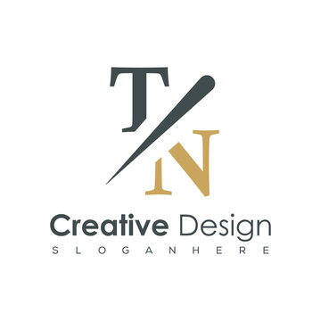 initial monogram logo with creative design.