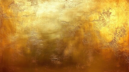 Poster - Gold Metallic Abstract Background Texture Luxury Elegant Shiny Surface Warm Light Detailed Symmetrical Pattern
