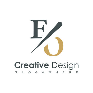 initial monogram logo with creative design.