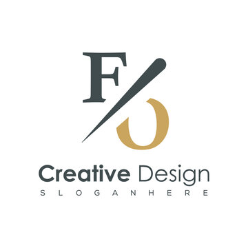 initial monogram logo with creative design.