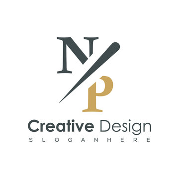 initial monogram logo with creative design.