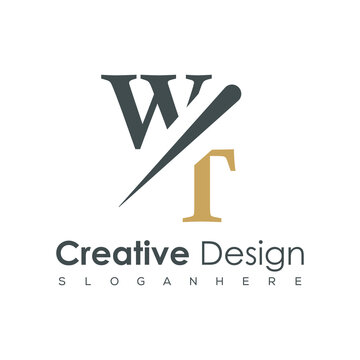 initial monogram logo with creative design.