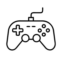 Fototapete - Game controller vector illustration for console gaming esports and entertainment design asset resource