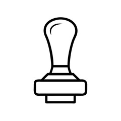 Poster - Rubber stamp illustration vector graphic design element for office and business needs design