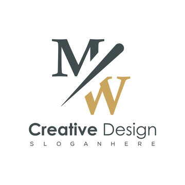 initial monogram logo with creative design.