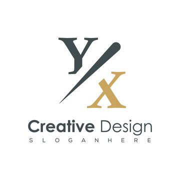 initial monogram logo with creative design.	
