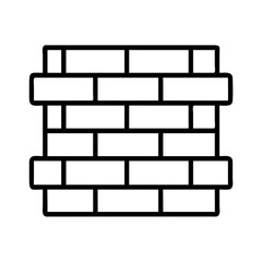 Poster - Vector brick wall illustration for construction building design and architecture projects and designs