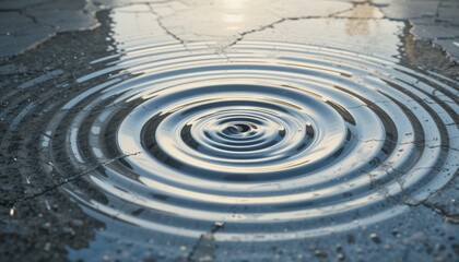 Poster - Rippling water surface creates stunning patterns outdoor location nature photography calm environment close-up viewpoint natural beauty concept