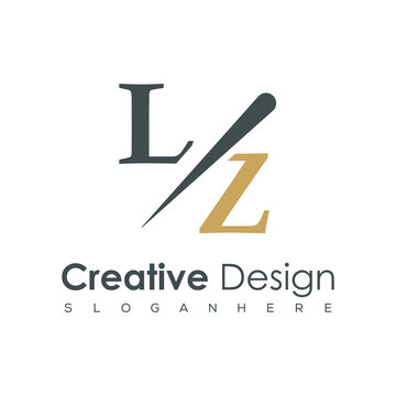 initial monogram logo with creative design.	
