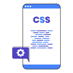 Mobile App Development Illustration
