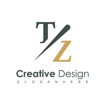 initial monogram logo with creative design.	
