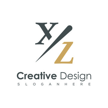 initial monogram logo with creative design.	
