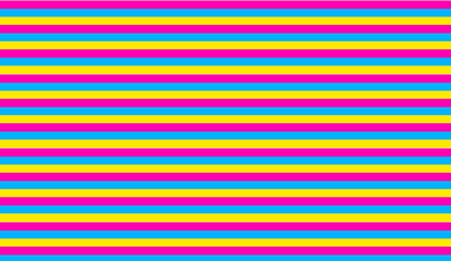Poster - Horizontal Stripes Creating Vibrant and Colorful Background Pattern