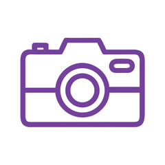 Leinwandbilder - Digital Camera Icon Representing Photography Device and Image Capture