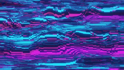Poster - Bold abstraction showcasing vibrant colors and dynamic shapes in vivid background design for contemporary art