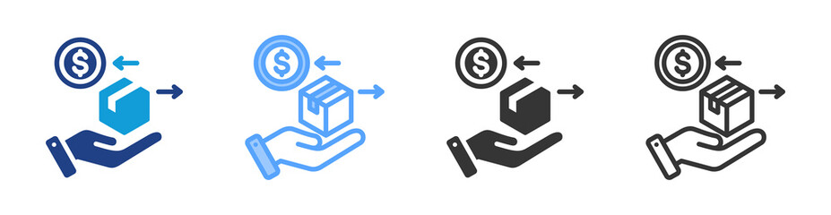 Poster - Selling icon set multiple style collection