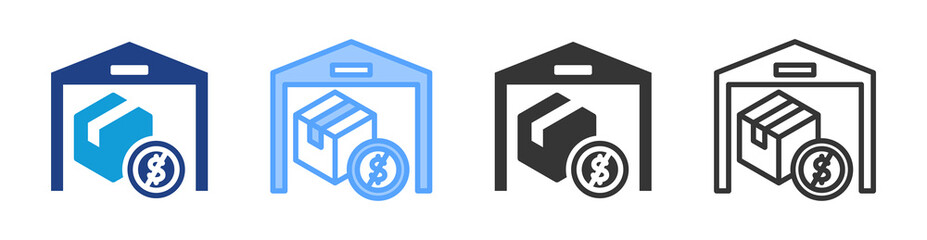 Poster - Dead Stock icon set multiple style collection