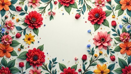 Wall Mural - intricate floral design, repeating elegantly across a surface, textile, print