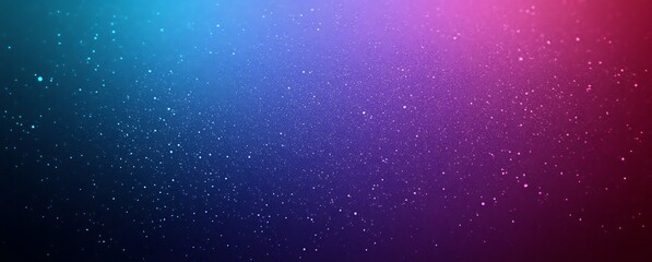 Wall Mural - Vibrant Sparkle Texture with Blue Purple Gradient and Glittering Dots Overlay