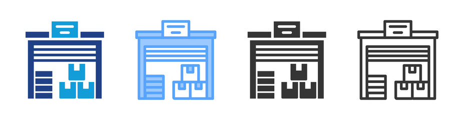Poster - Wholesale icon set multiple style collection