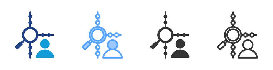 Poster - Personal icon set multiple style collection