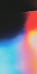 Wall Mural - vibrant abstract gradient with smooth textured surface in bold red, blue, and orange hues