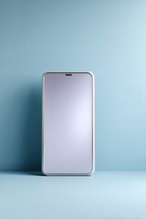 Poster - minimalistic 3d model of single gadget on smooth solid color background