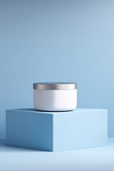 Poster - showcase sleek cutting-edge diagnostic medical device placed on smooth solid color background highlight its modern