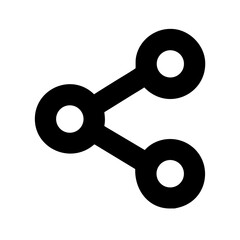 Poster - Share icon vector graphic share symbol share button share sign share logo share image share art share