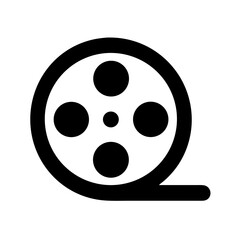 Poster - Explore cinema film reel movie filmstrip video entertainment media production industry icon graphic vector