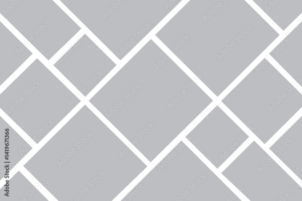 17 photo collage template. vector illustration, new collections Stock