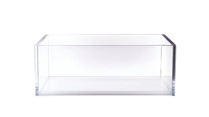 transparent acrylic display case for exhibits and collectibles